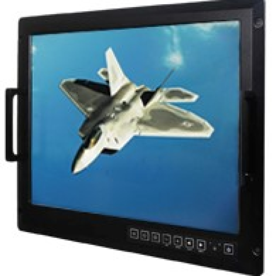 Winamte R20L100-RKA2ML 20,1" Military Grade Rackmount Display mit optionalem Touch