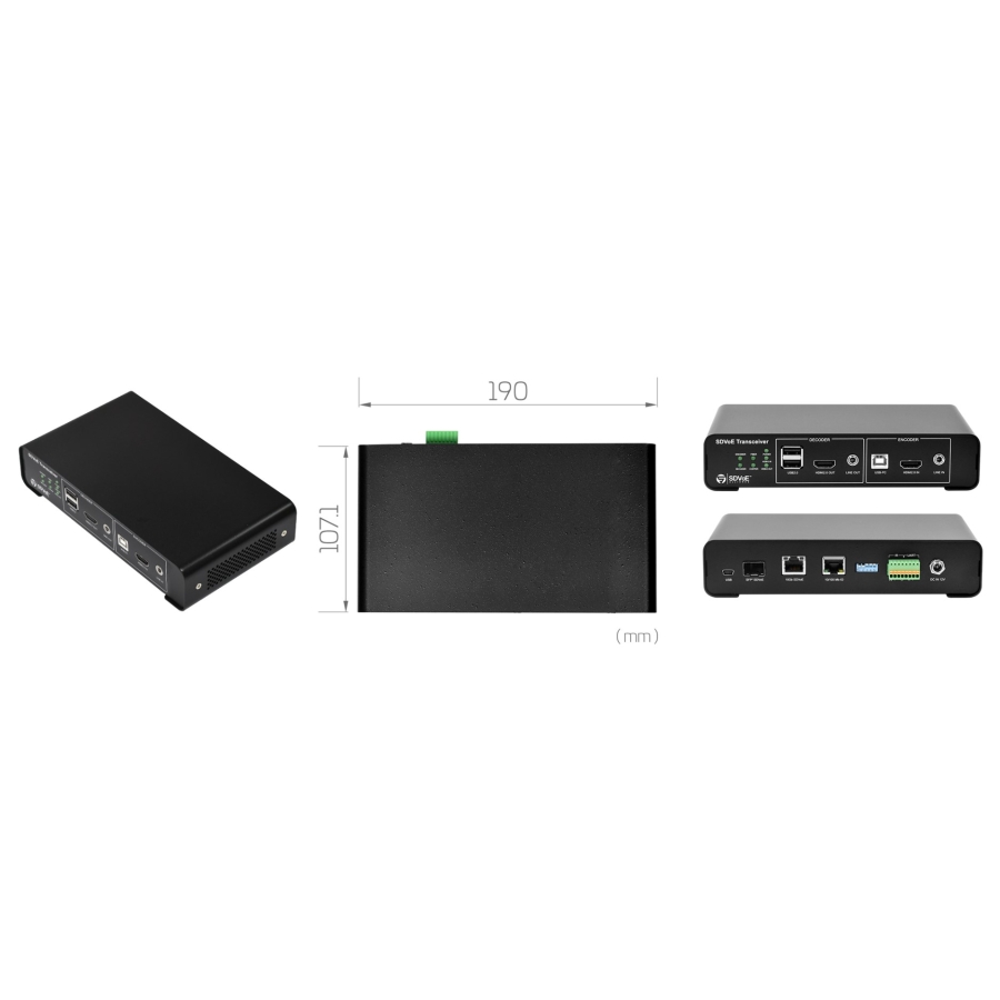 YUAN HDMI2.0 and SDVoE Transceiver
