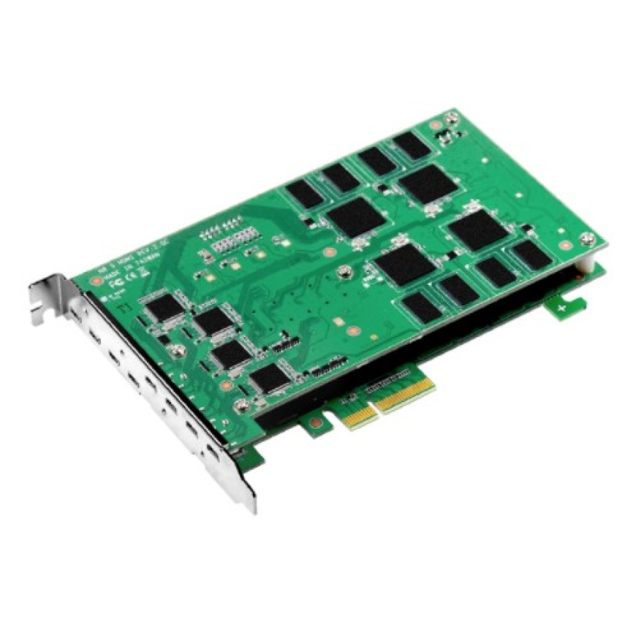 YUAN SC5C0N8 8-Kanal HDMI/SDI 1080P60 H.264 PCIe-HD Video Capture Card