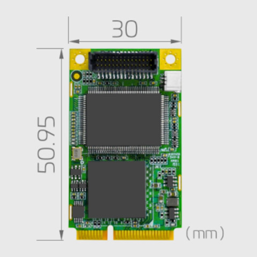 YUAN SC700N1 MC 1 canal HDV/SDI 4:4:4 10 BITS Mini PCIe Video Capture Card