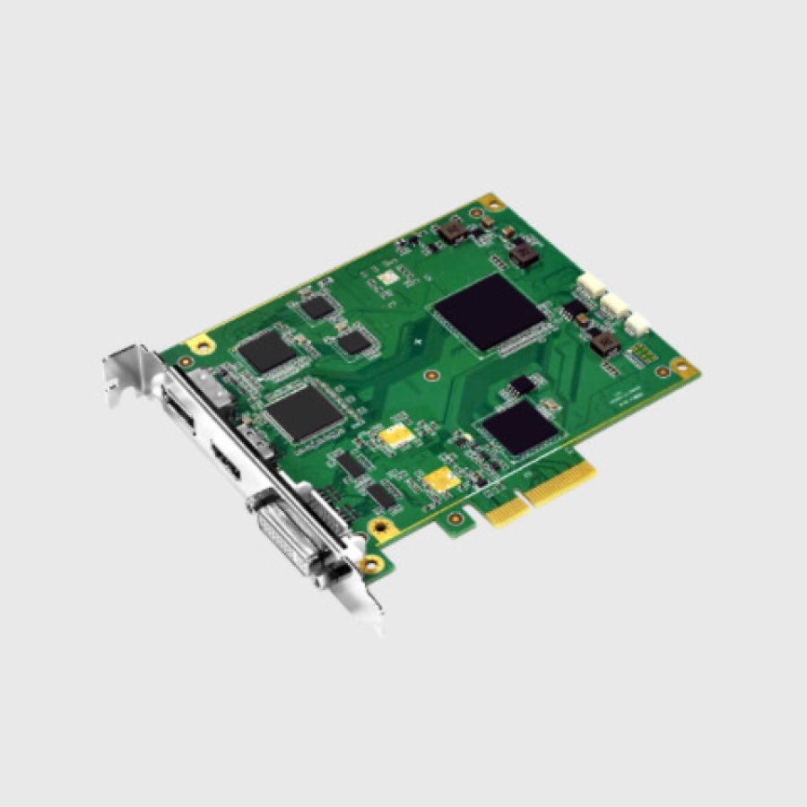 YUAN SC710N1 HDV 1 Kanal 4K60 HDMI 2.0/DVI-DL/DP1.2 PCIe Video Capture Karte