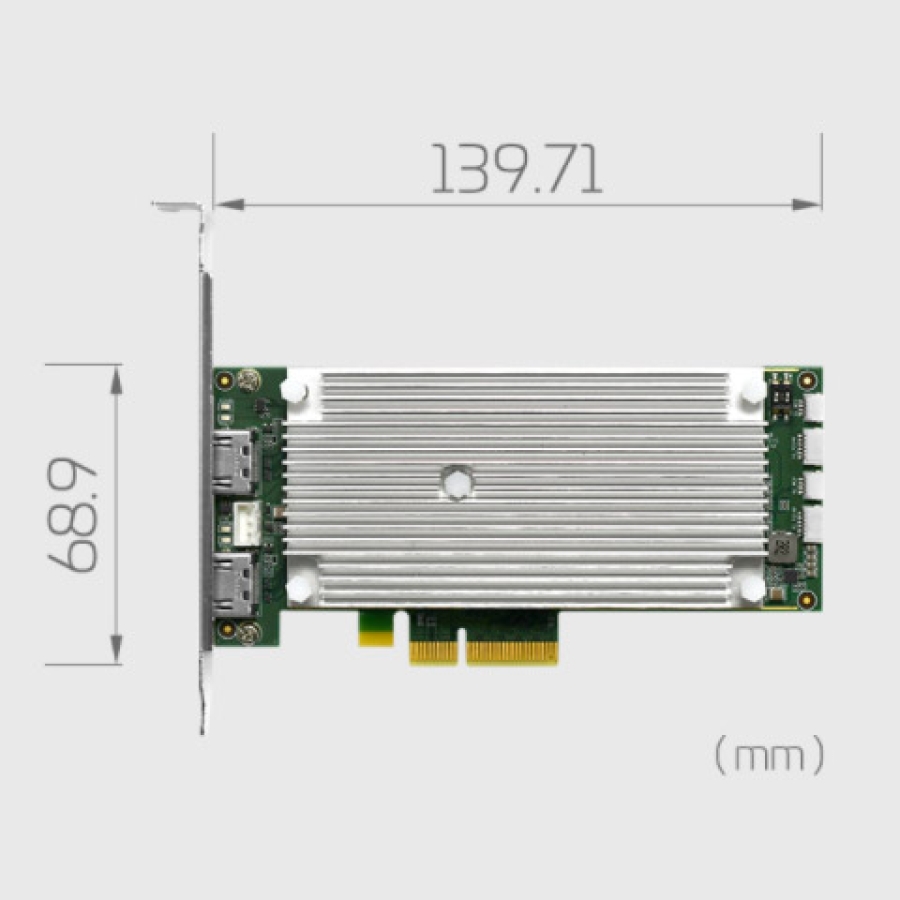 YUAN SC710N2-L 2 Channel 4K60 HDMI 2.0 PCIe Capture Card