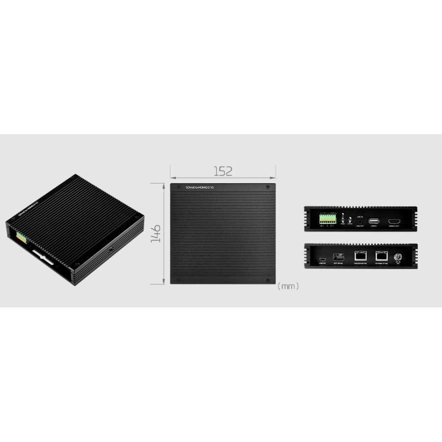 YUAN SDVoE to HDMI2.0 V2