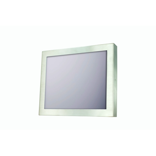 FCH1505S 15" IP66 Stainless Steel Chassis Monitor with LED B/L (Front) 