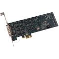 PCIe-COM-8SM 8-Port PCI Express Multi-Port Multi-Protokoll Low Profile Serielle Kommunikationskarte