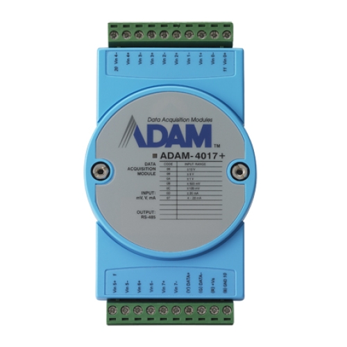 8-ch Analog Input Module with Modbus