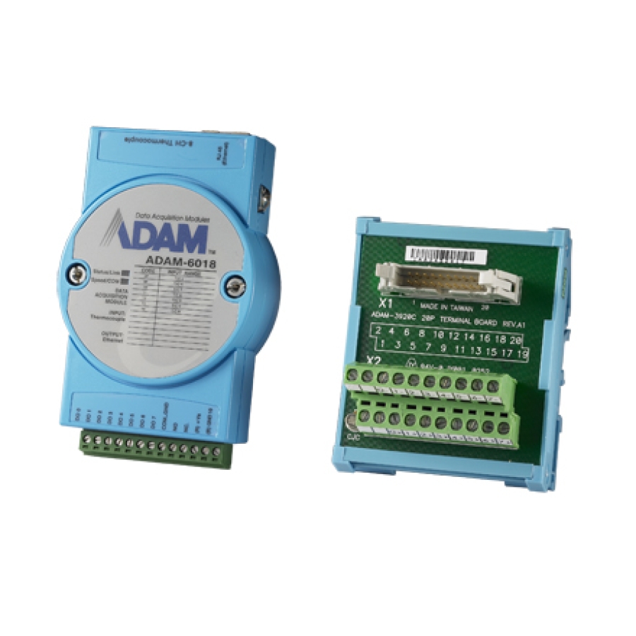 Advantech ADAM-6018 8-Kanal Isolierter Thermoelementeingang Modbus TCP Modul 8-Kanal DO