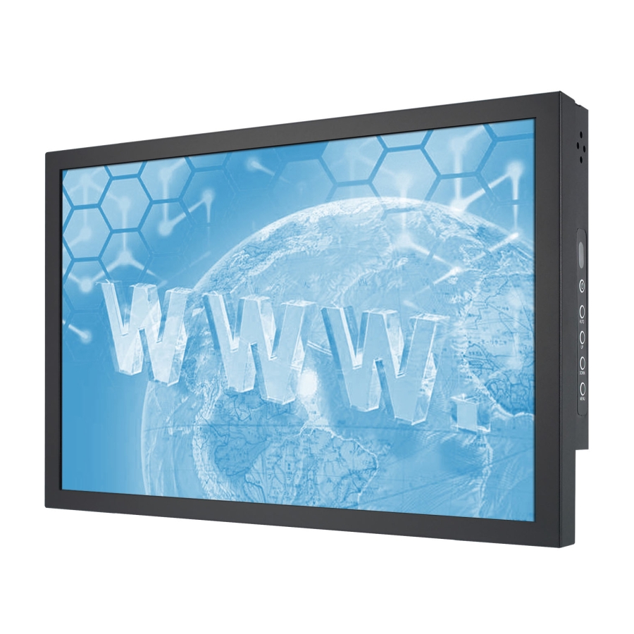 Chassis Mount 22" Widescreen High Bright LCD Screen with LED Backlight 