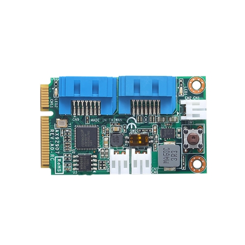 mPCIe with 2 Independent SATA Channels