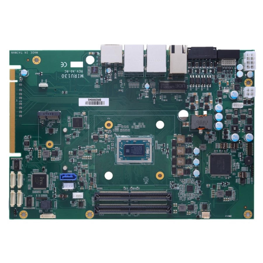 Axiomtek MIRU130 AMD Ryzen Embedded V1807B und V1605B APU Industrie-SBC