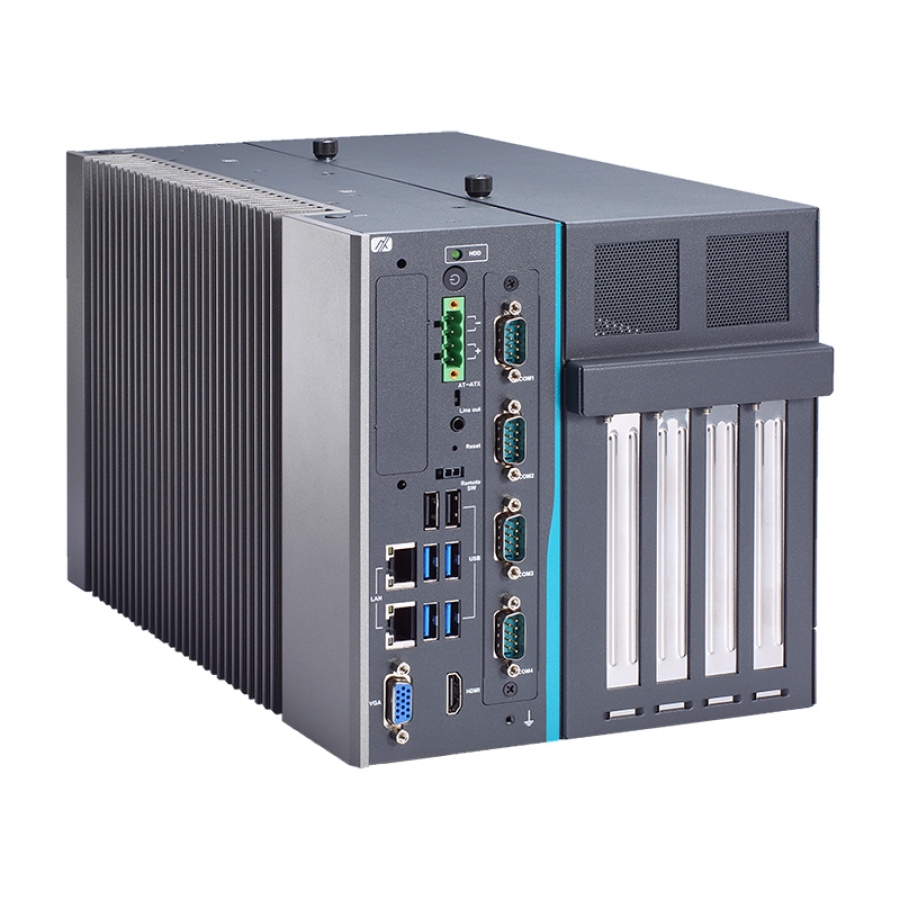 Axiomtek IPC974-519-FL 4-Slot Industrie-PC mit LGA1151 Sockel, Xeon & Celeron CPU