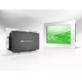 ISPM0706-WV40C0 7" IP65 Panel Mount Monitor w/ Stainless Steel Bezel (Front & Rear) 