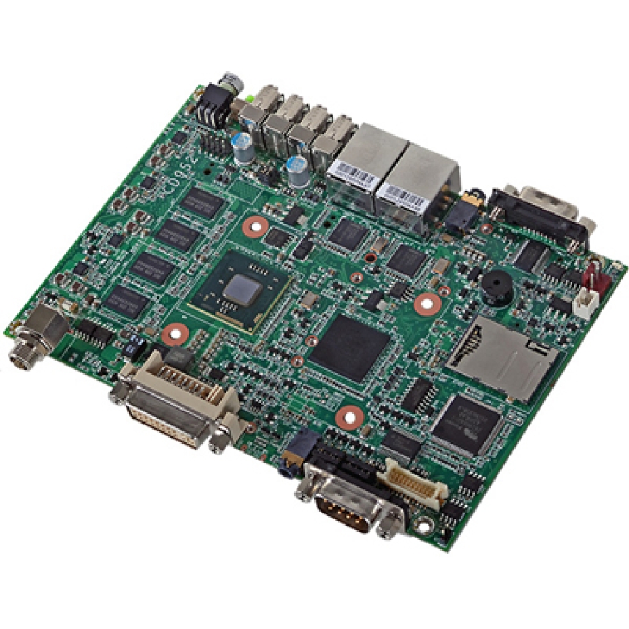 DFI Série CD952 3.5" avec options Intel Atom SBC avec 2 LAN, 2 COM, DIO