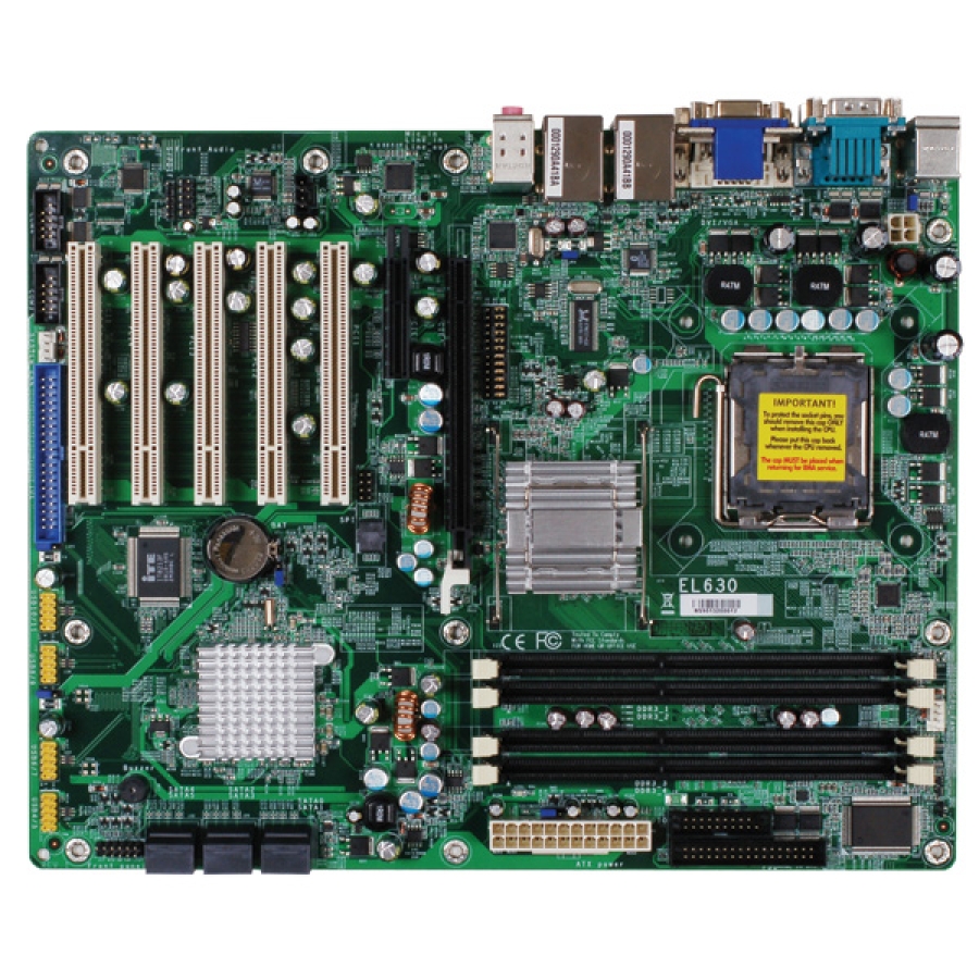 EL630-NR Industrial ATX Intel Q45 Core 2 Quad/Duo with 1 x PCIe[x16],[x4] & 5 x PCI Slots (Main View)