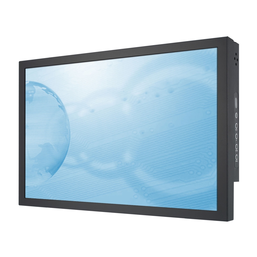CH17W5S 17" Widescreen Chassis Mount LCD Monitor with LED B/L (Front) 