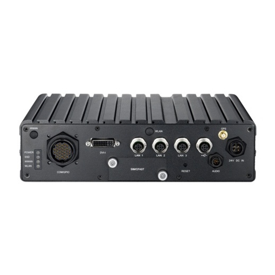 Nexcom nROK 3000 Fanless IP65 Low Power Atom D525 Railway PC with EN50155 Certification 