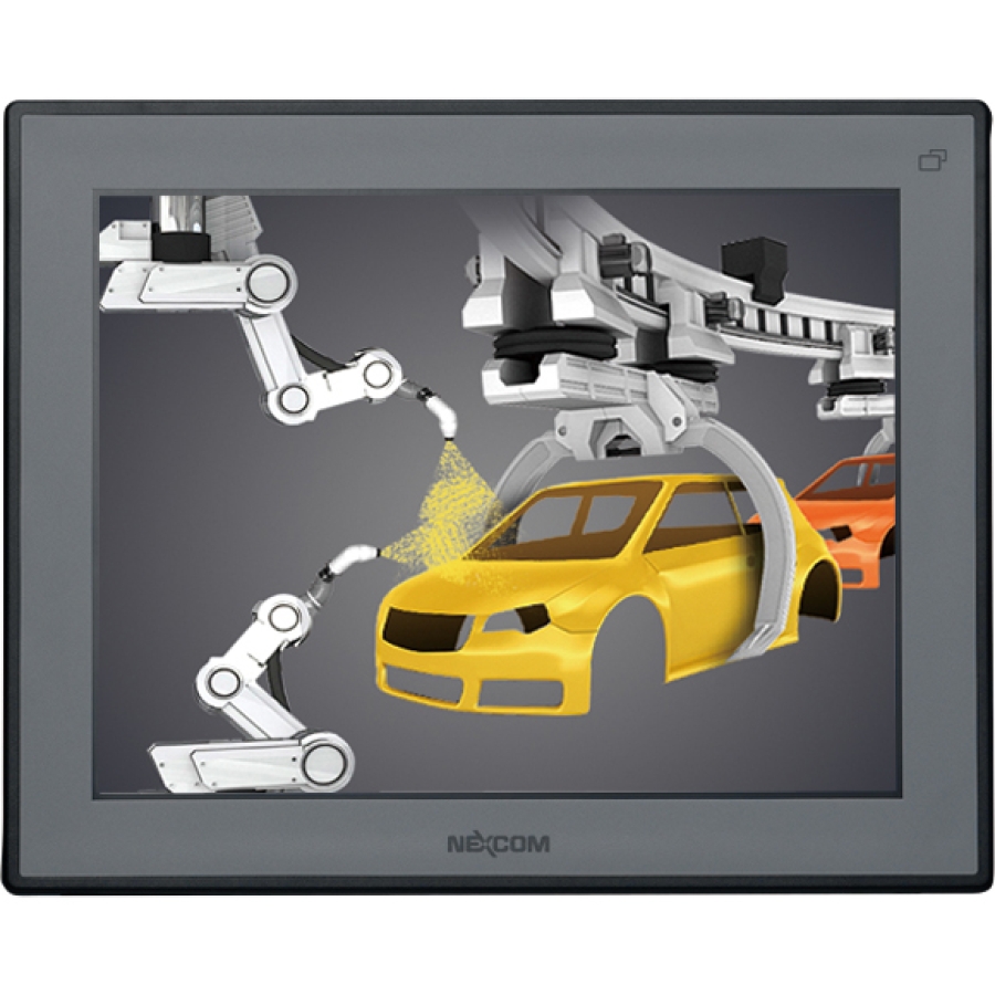 APPD 1500T Moniteur à écran tactile 15" IP65 pour montage sur panneau industriel