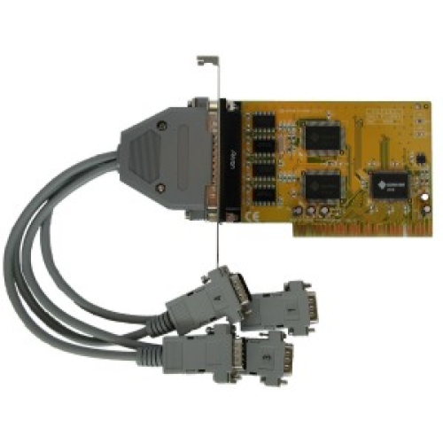 PCI-COM232/4 4-port PCI High-Speed RS-232 Serial Communication Card