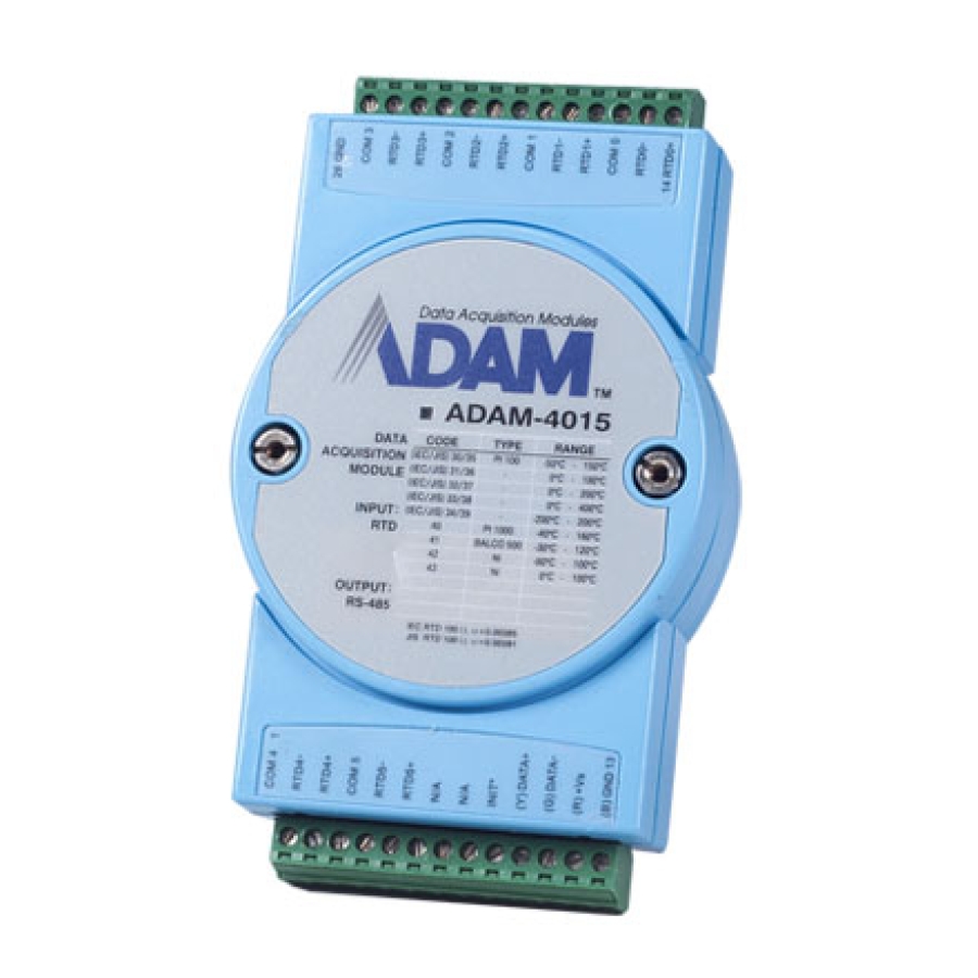 module RTD 6 canaux avec Modbus