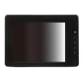 AR-DP080V 8-Zoll-Monitor zur Fahrzeugmontage mit VGA- und Videoeingängen und USB-Touchscreen (Vorderseite)
