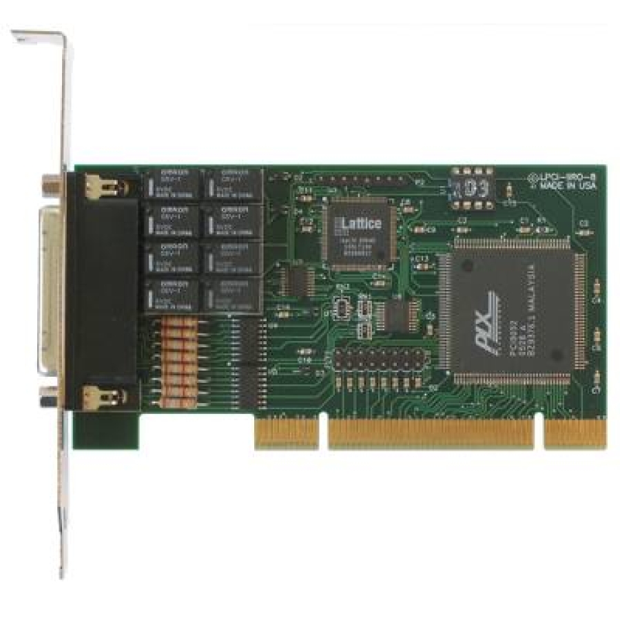 Low Profile Isolated Digital Input/Output Card LPCI-IIRO-8