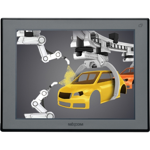 APPD 1200T 12.1" IP65 Industrial Panel Mount Touchscreen Monitor