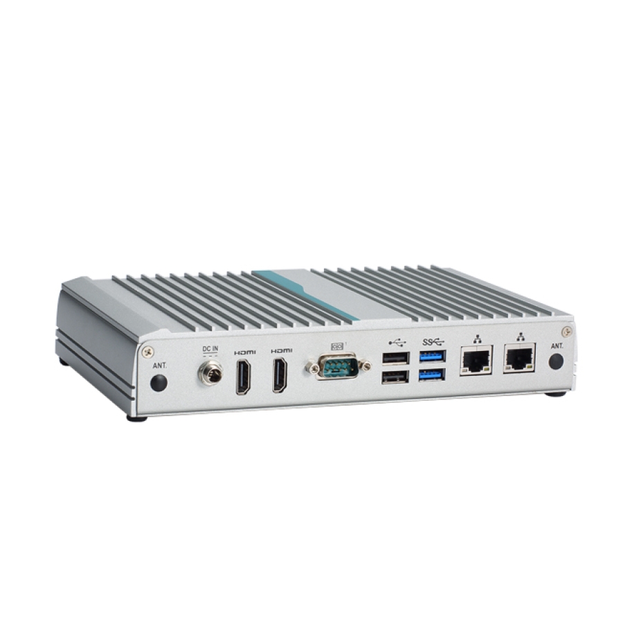 Lüfterloser Embedded Box PC mit Intel Celeron N3350 und 6 USB