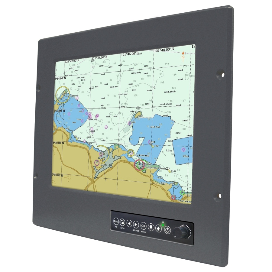 R12L600-MRM2 12.1" Marine Bridge System Display