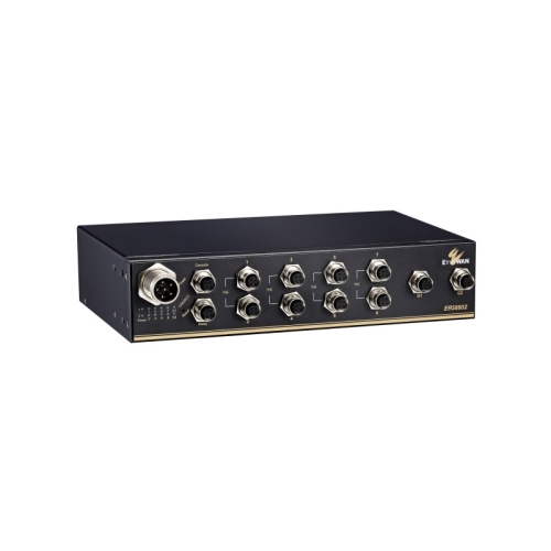  8 10/100BASE M12 PoE Industrial Ethernet Switch