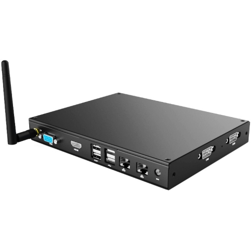 Fanless Embedded PC w/Intel Celeron & 4K Output