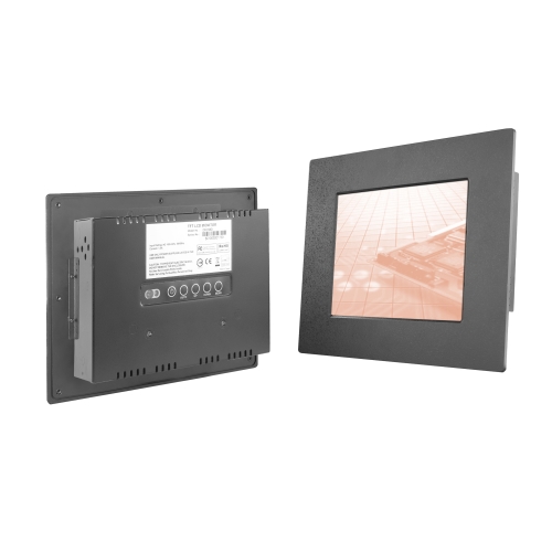 IPM0706 7" Widescreen IP65 Panel Mount Industrial LCD Monitor (800x480) 