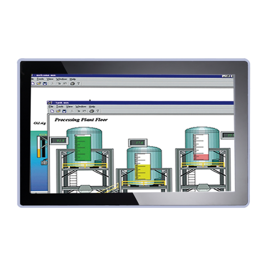 18.5" WXGA TFT-Multi-Touch-Panel PC Pentium N3710 CPU