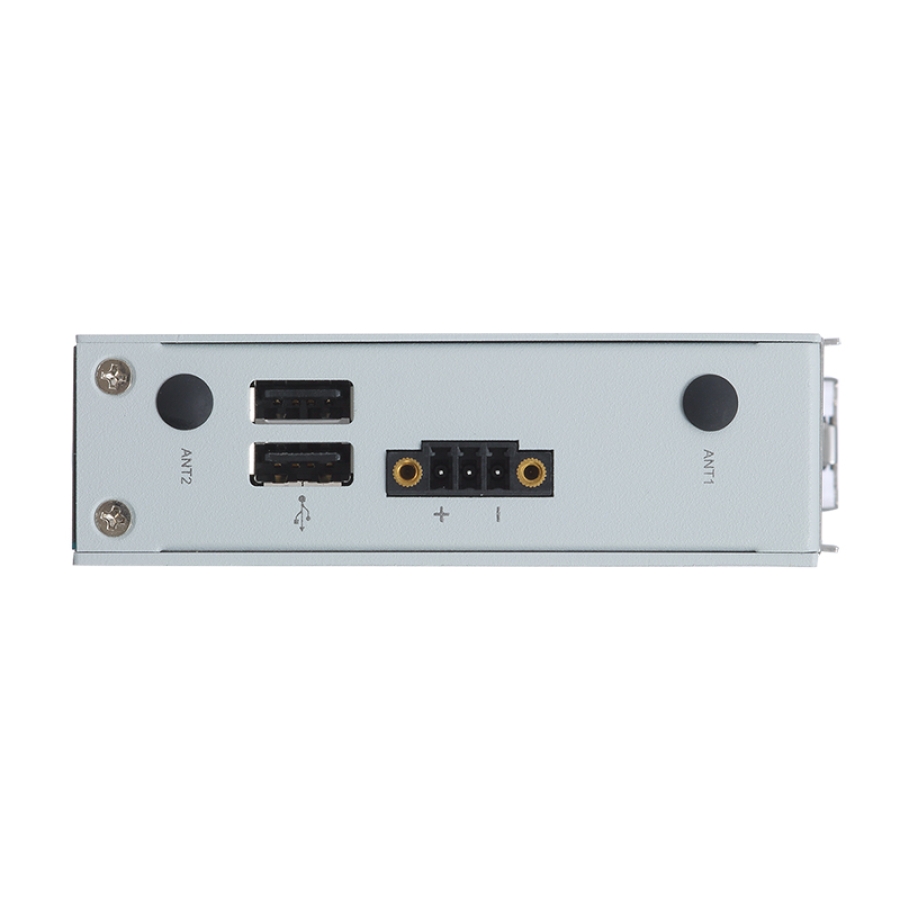 DIN-rail IoT Gateway with CAN bus Intel Celeron N3350 CPU