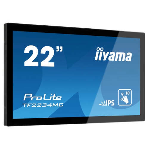 iiyama TF2234MC-B6AGB 10pt Touch Monitor mit Anti-Glare Glas + hohe Helligkeit