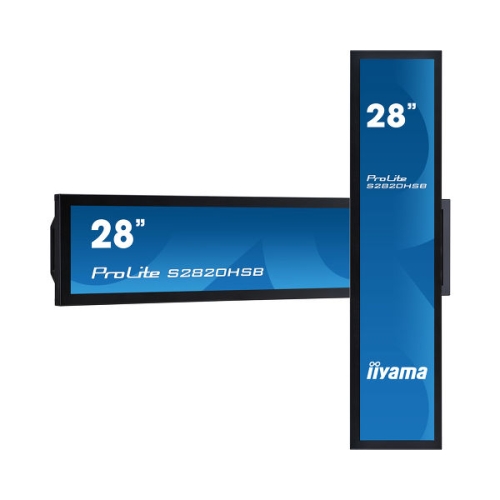 Iiyama PROLITE S2820HSB-B1 Écran d'affichage numérique étiré 28" haute luminosité