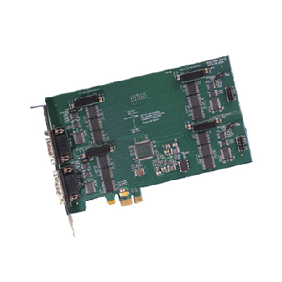 Isolierte 4-Port PCI Express RS-232/422/485 Serielle Kommunikationskarte