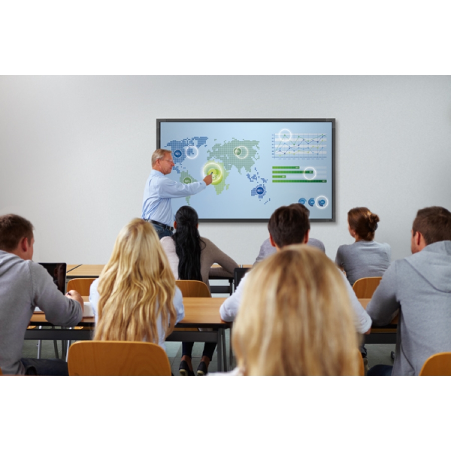 75" Multi-Touch Display with OPS Slot and Quad View