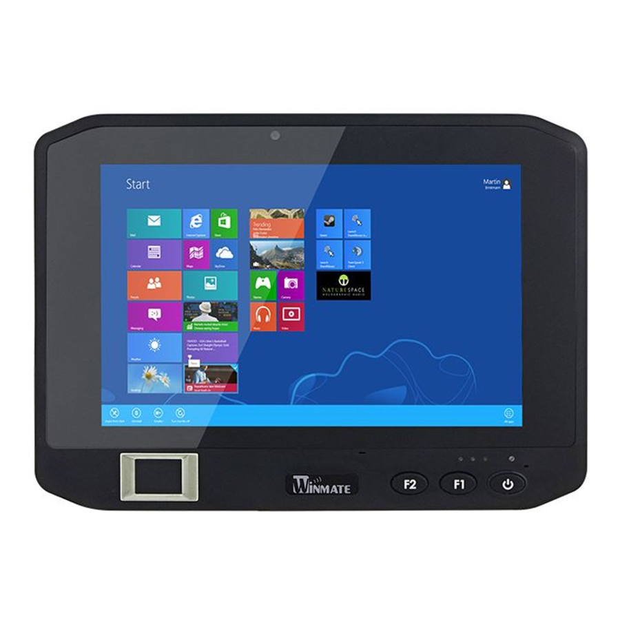 8" Rugged Mobile Tablet with Intel Celeron N3160 1.6GHz CPU