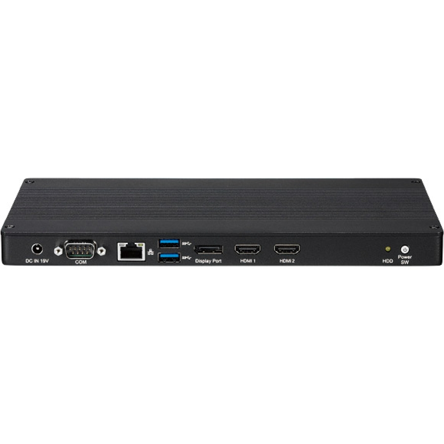 Lüfterloser Digital Signage Player mit Intel Quad Core Atom TM x7-E3950 2.0GHz CPU