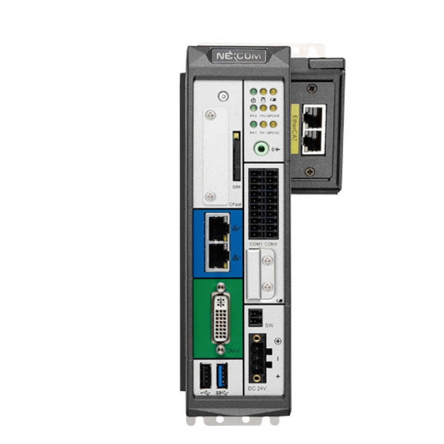 Fabrikautomatisierung Lüfterloses System mit Feldbus-Erweiterung