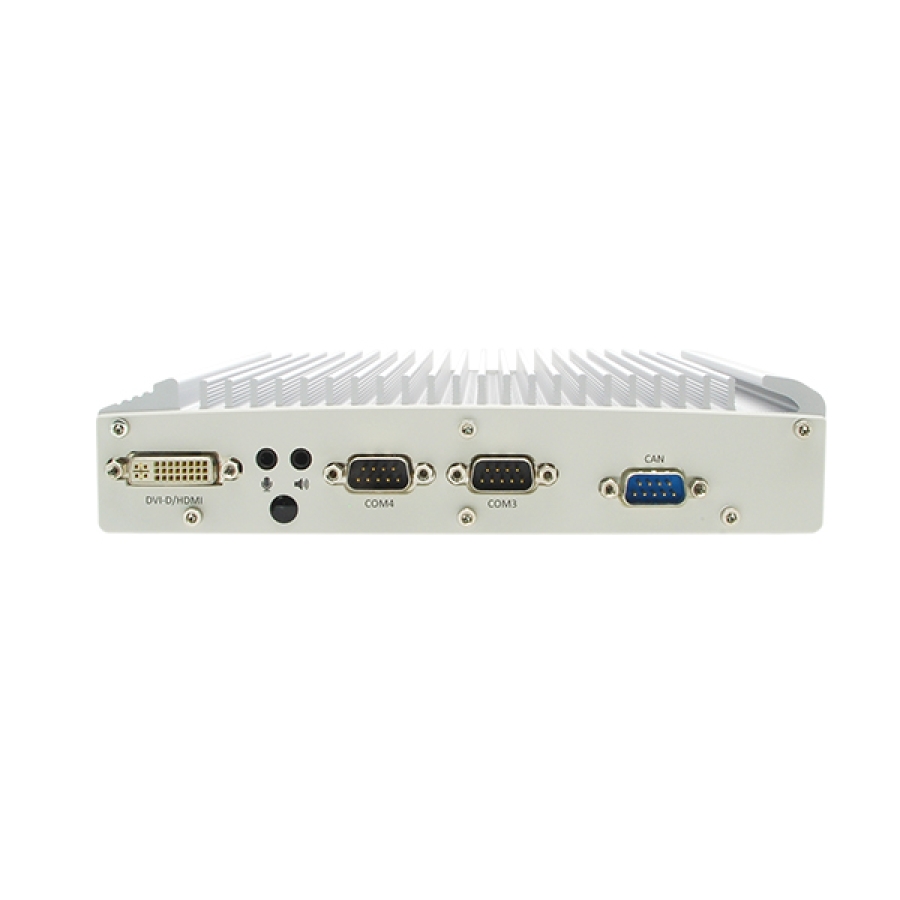 Fanless In-Vehicle Computer w/ Intel E3845 Quad-Core CPU & CAN Bus