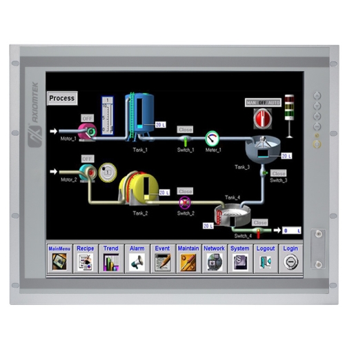 19" Erweiterbarer Industrie-panel-computer Intel 7th/6th Gen