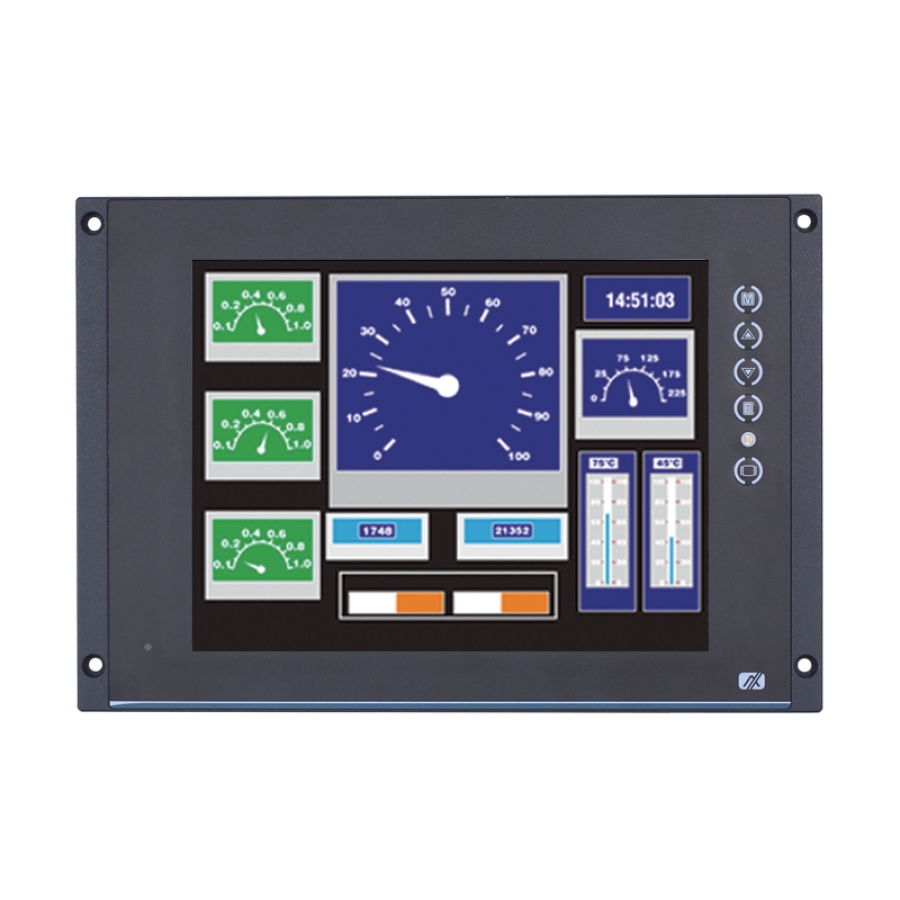 P6105 Eisenbahn-Touch-Display mit EN50155 T1-Klasse