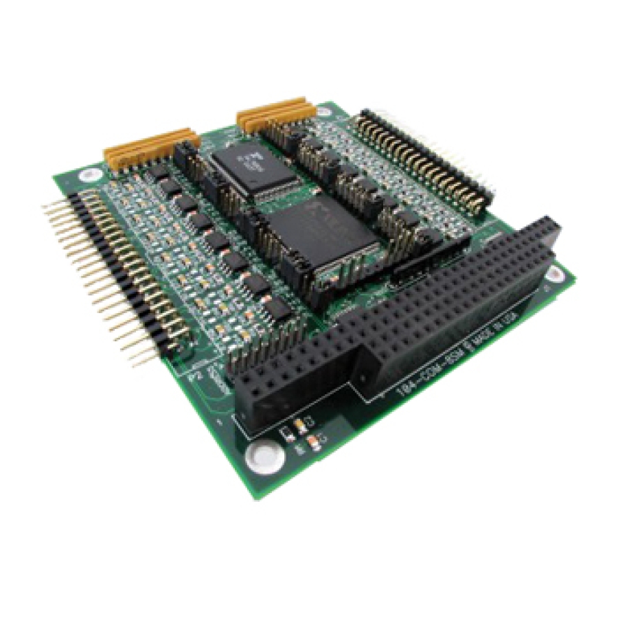 PC/104 2, 4 & 8-Port RS-232/422/485 Serial Communication Boards