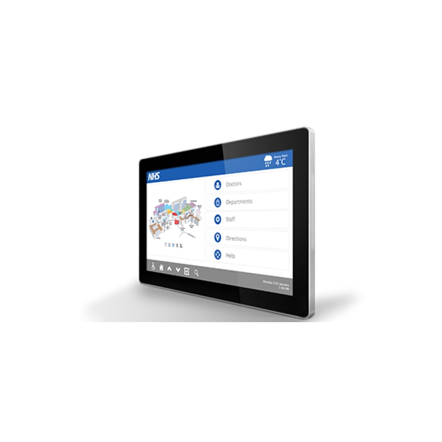 22" PCAP Touchscreen All-in-One PC mit Dual OS