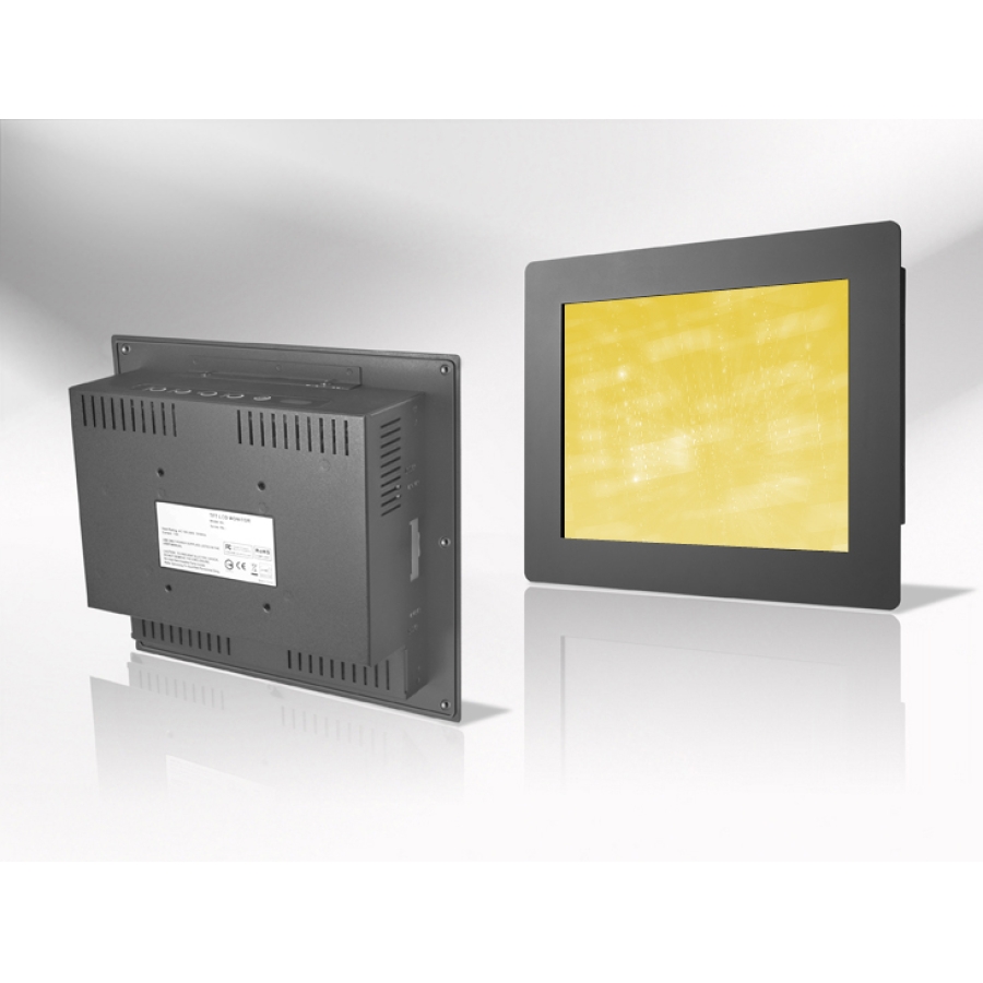 9.7" Panel Mount Touchscreen Monitor (1024 x 768)