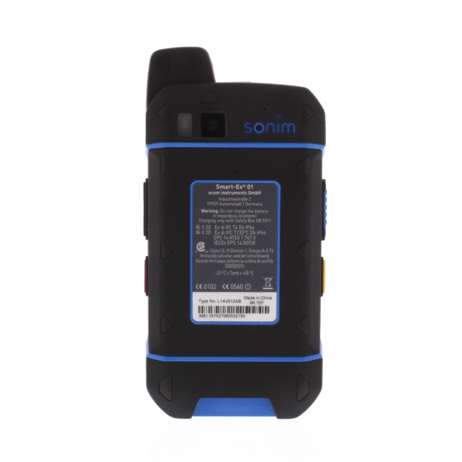 Ecom Smart-Ex 01 ATEX-zertifiziertes Smartphone: Zone 1/21 Division 1