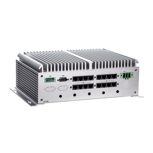 7th Gen Fanless Railway PC with 16 PoE EN50155 Certified