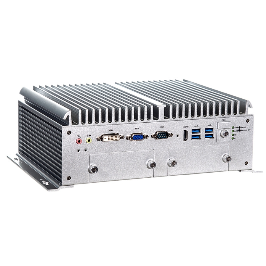 7th Gen Fanless Railway PC with 16 PoE EN50155 Certified