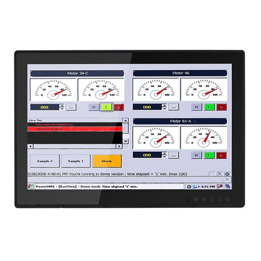 24" Marine Certified Touch Panel PC with Celeron Quad Core N2930 CPU